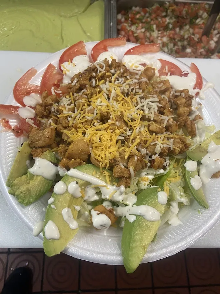 Ensalada de Taco Sombrero Sombrero Taco Salad